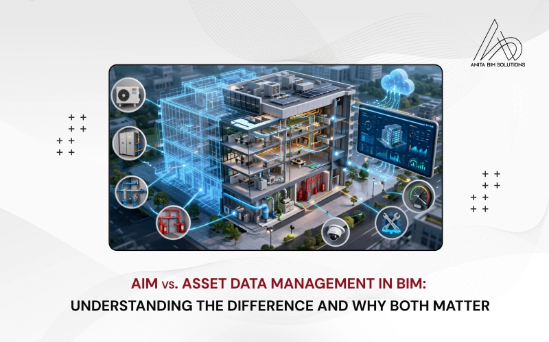 Image of AIM vs Asset Data Management in BIM: Understanding the Difference and Why Both Matter